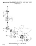 Diagram for 07 - Brake, Clutch, Gearcase, Motor And Pump