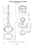 Diagram for 05 - Agitator, Basket And Tub