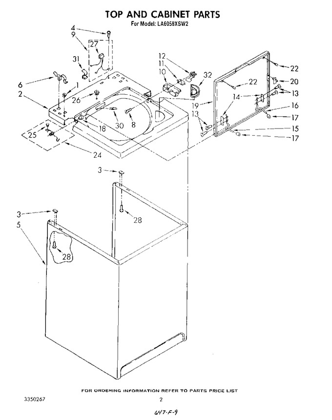 Diagram for LA6058XSW2