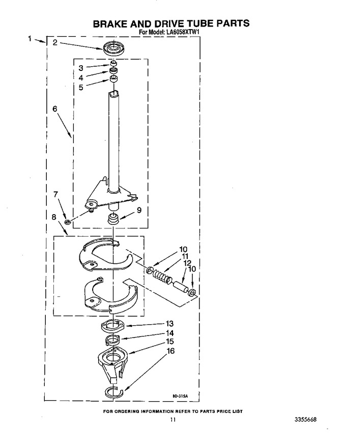 Diagram for LA6058XTW1