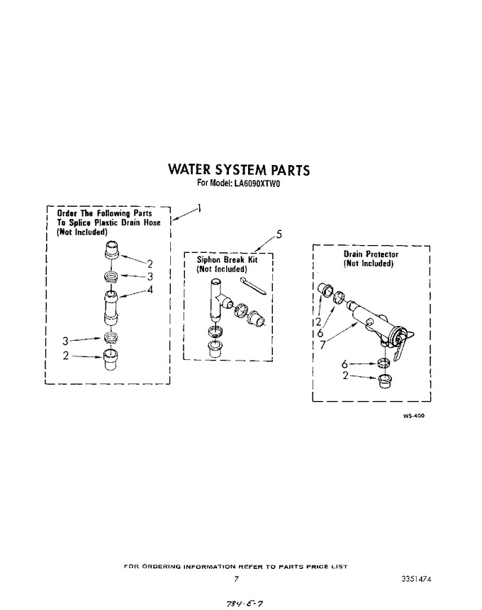 Diagram for LA6090XTW0