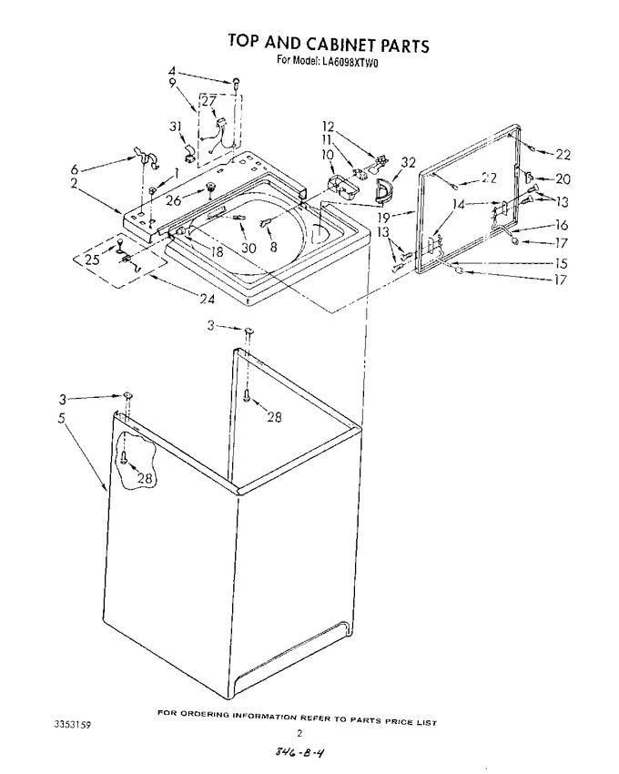 Diagram for LA6098XTG0