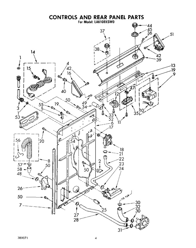 Diagram for LA6100XSW0