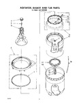 Diagram for 04 - Agitator, Basket And Tub