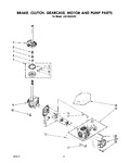 Diagram for 06 - Brake, Clutch, Gearcase, Motor And Pump