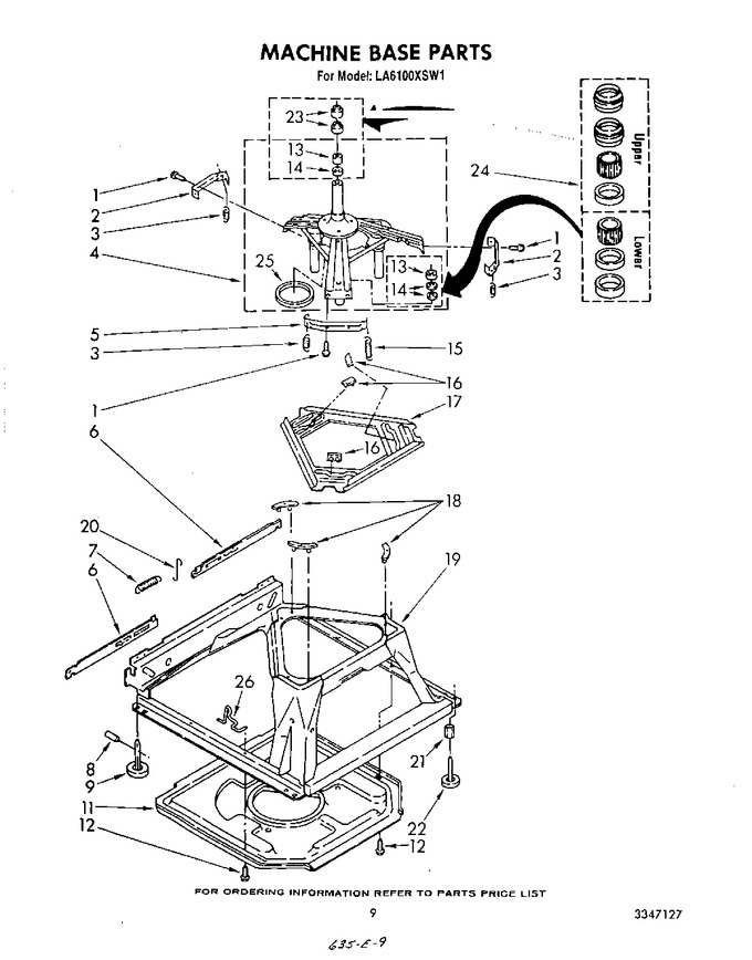 Diagram for LA6100XSW1