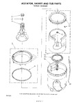 Diagram for 05 - Agitator, Basket And Tub