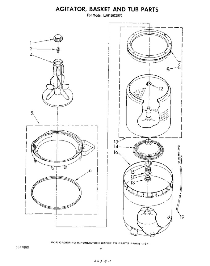 Diagram for LA6150XSW0