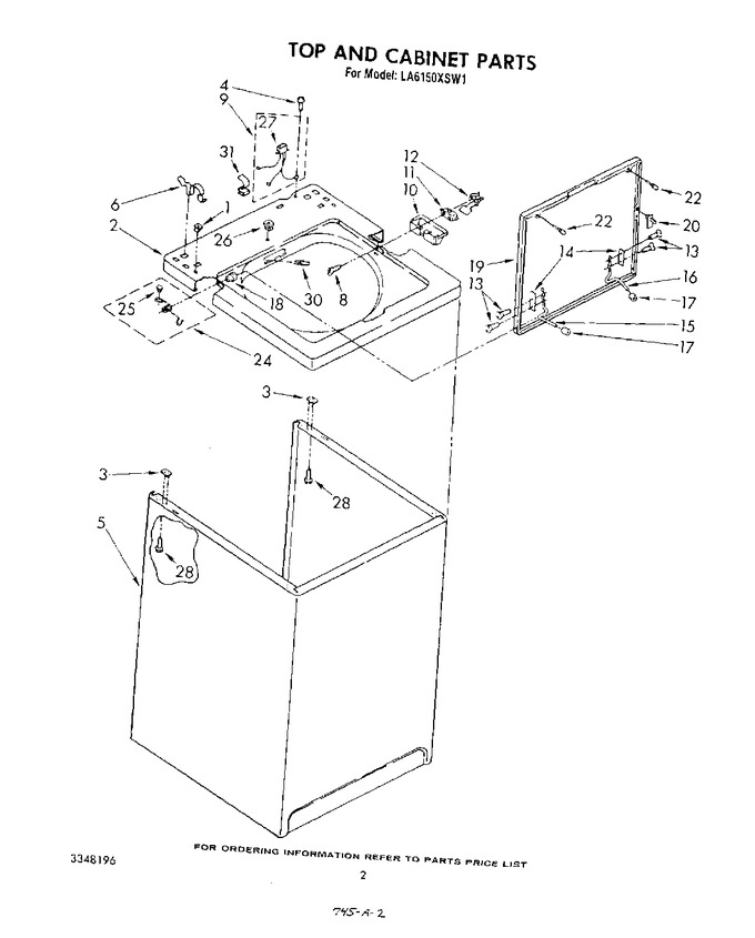 Diagram for LA6150XSW1