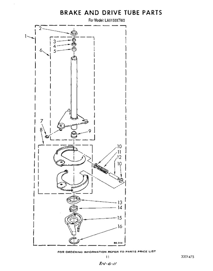 Diagram for LA6150XTN0