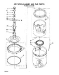 Diagram for 04 - Agitator, Basket And Tub