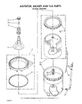 Diagram for 04 - Agitator, Basket And Tub