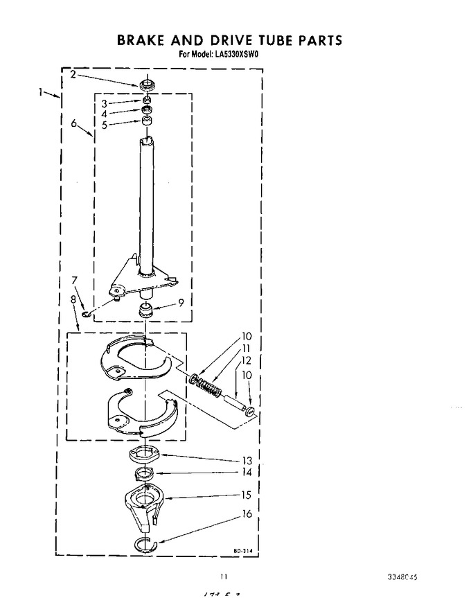 Diagram for LA6200XSW0