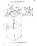 Diagram for 02 - Top And Cabinet, Not Illustrated And Optional