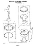 Diagram for 04 - Agitator, Basket, And Tub