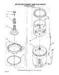 Diagram for 05 - Agitator, Basket And Tub