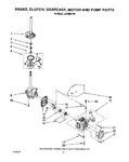 Diagram for 07 - Brake, Clutch, Gearcase, Motor And Pump