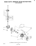 Diagram for 06 - Brake, Clutch, Gearcase, Motor And Pump