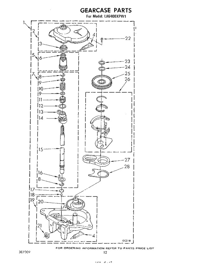 Diagram for LA6400XPW1