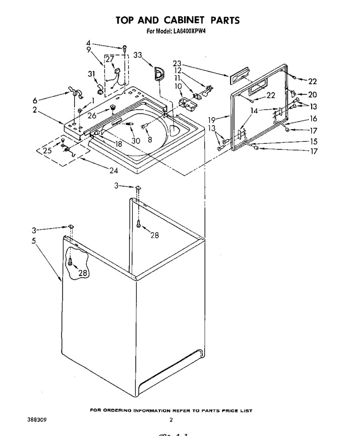 Diagram for LA6400XPW4