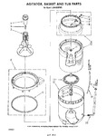 Diagram for 04 - Agitator, Basket And Tub