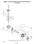 Diagram for 06 - Brake, Clutch, Gearcase, Motor And Pump