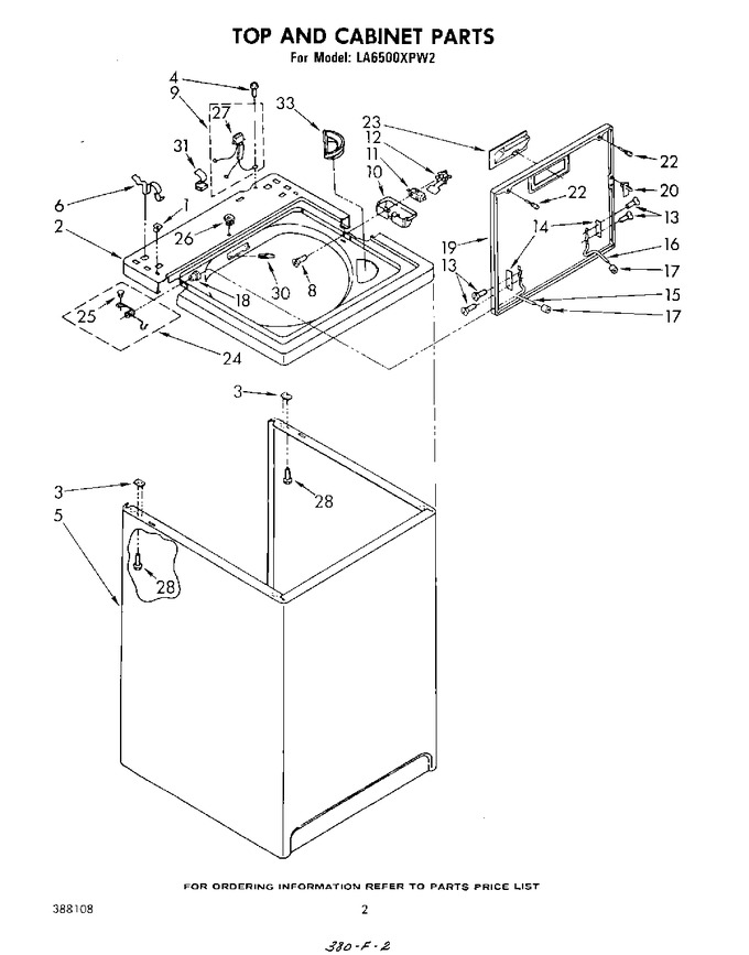 Diagram for LA6500XPW2