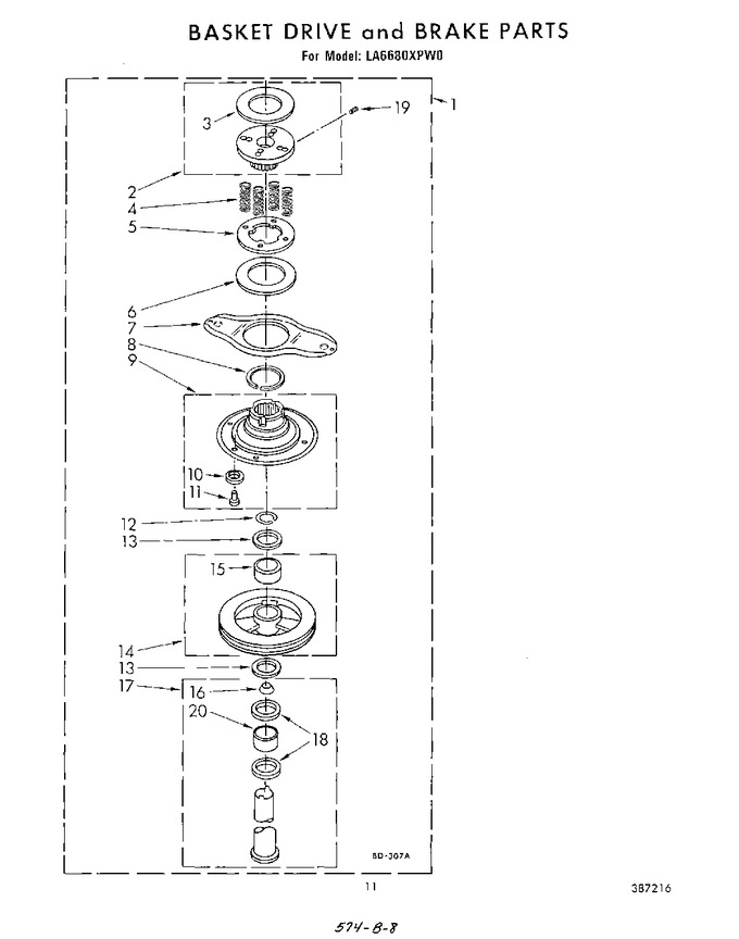 Diagram for LA6680XPW0