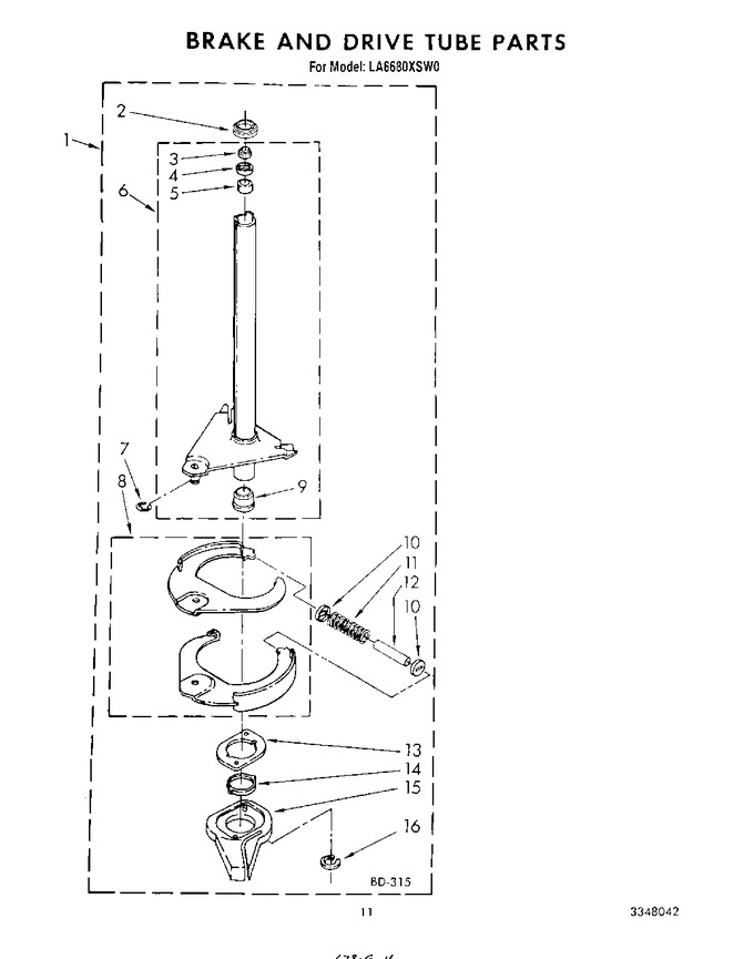 Diagram for LA6680XSW0