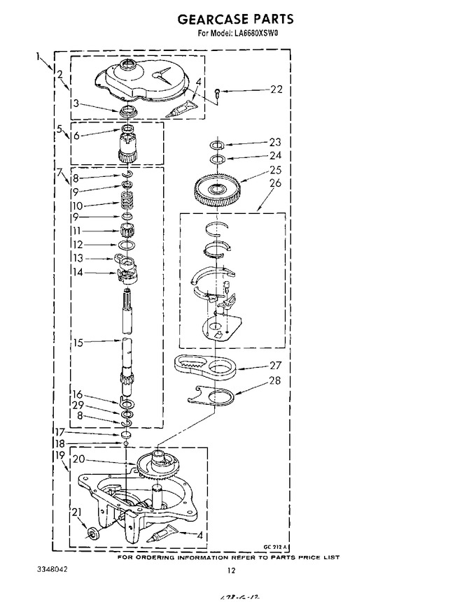 Diagram for LA6680XSW0