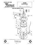 Diagram for 01 - Tub And Basket