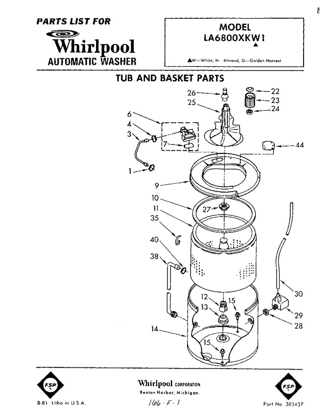 Diagram for LA6800XKW1