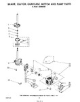 Diagram for 07 - Brake, Clutch, Gearcase, Motor And Pump