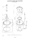 Diagram for 05 - Agitator, Basket And Tub