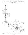 Diagram for 06 - Brake, Clutch, Gearcase, Motor And Pump