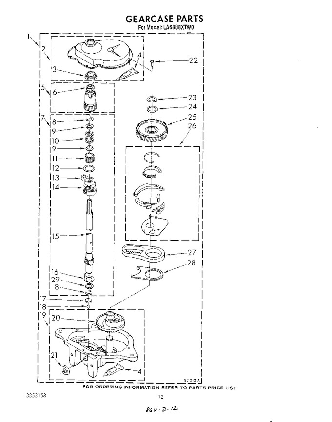 Diagram for LA6888XTM0