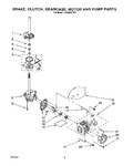 Diagram for 06 - Brake, Clutch, Gearcase, Motor And Pump