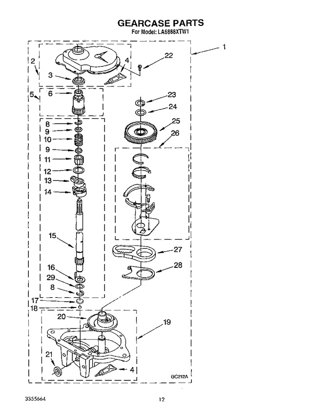 Diagram for LA6888XTW1