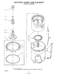 Diagram for 04 - Agitator, Basket And Tub