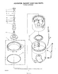 Diagram for 04 - Agitator, Basket And Tub