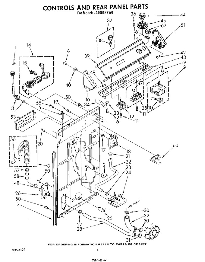 Diagram for LA7001XSW0