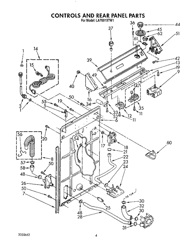 Diagram for LA7001XTG1