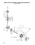 Diagram for 07 - Brake, Clutch, Gearcase, Motor And Pump