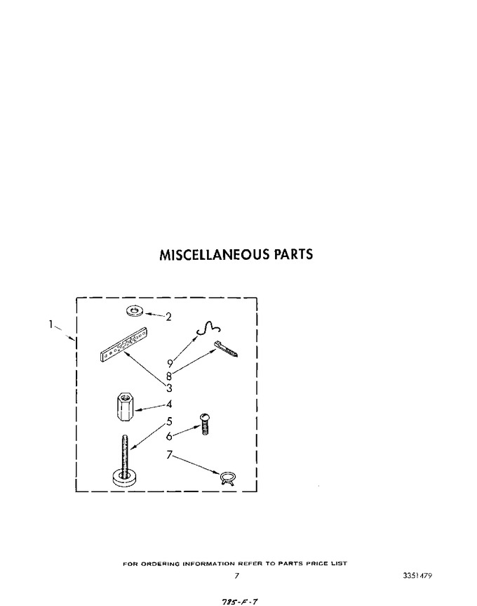 Diagram for LA7001XTW0