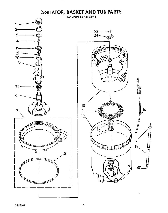 Diagram for LA7088XTG1