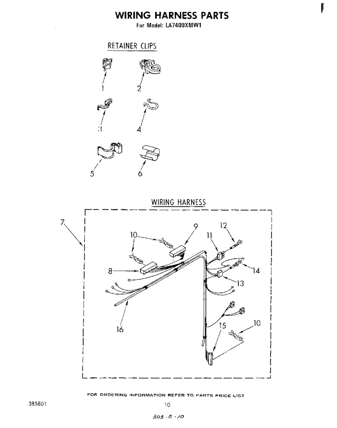 Diagram for LA7400XMW1