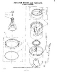 Diagram for 04 - Agitator, Basket, And Tub