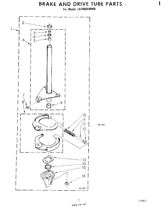 Diagram for LA7450XMW0