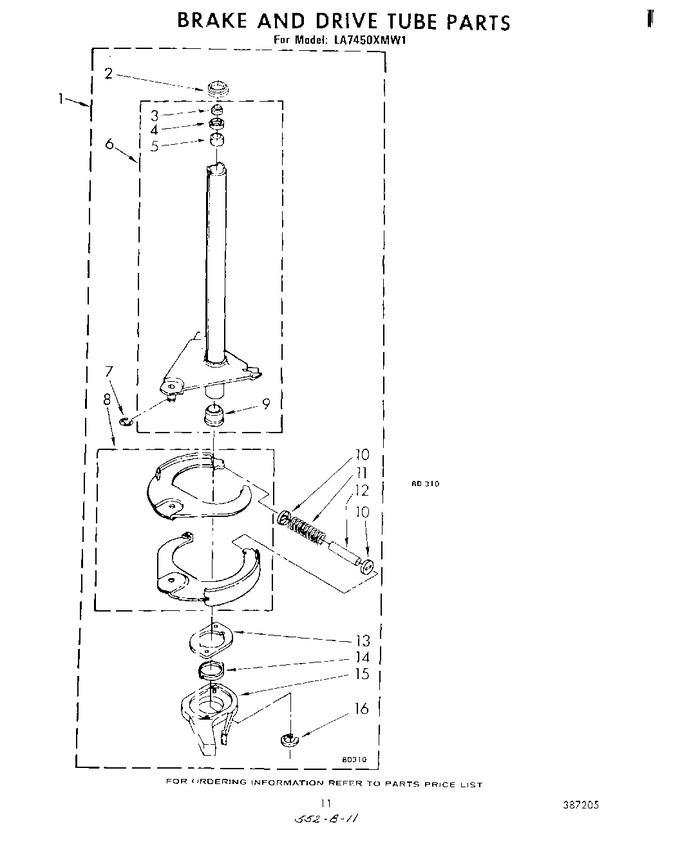 Diagram for LA7450XMW1