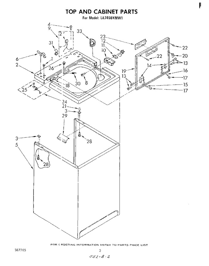 Diagram for LA7450XMW1